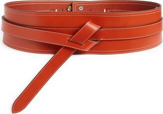 Moshy Knot Leather Wrap Belt