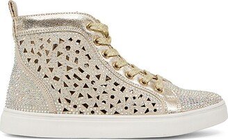 Lady Couture New York Embellished High-Top Sneakers