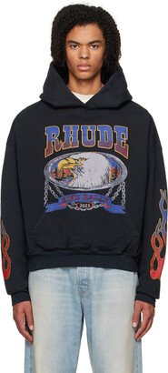 Black Screaming Eagle Hoodie