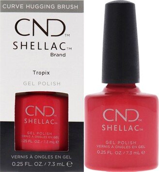 Shellac Nail Color - Tropix by for Women - 0.25 oz Nail Polish