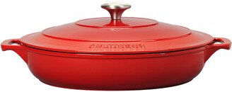 2.6Qt Cast Iron Braiser-AA