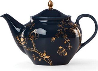 Spring & Vine Teapot, 1.95 LB, Blue