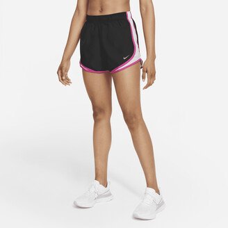 Women's Tempo Brief-Lined Running Shorts in Black