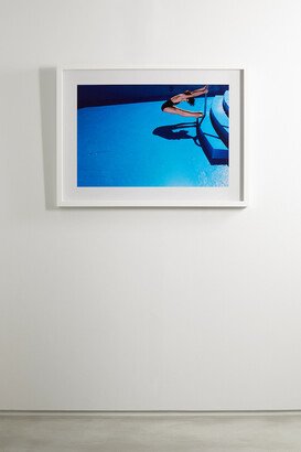 AP8 - Guy Bourdin Framed Print, 40'' X 29'' - Blue