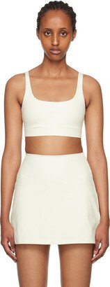 White Andy Sport Bra