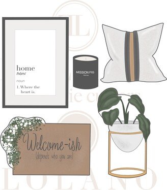 Welcome Home/Interior Design Cookie Cutter Set