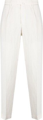 Slim-Cut Tailored Trousers-AA