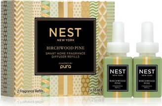 2-Pc. Birchwood Pine Pura Smart Home Fragrance Diffuser Refills Gift Set