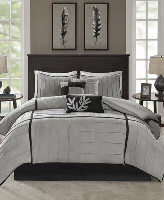 Dune Faux-Suede 7-Pc. Comforter Set, California King