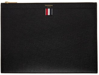 Black Medium Zip Document Holder