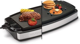 XL Reversible Grill Griddle, Oversized Removable Cooking Plate, Nonstick Coating