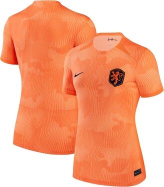 Women's Orange Netherlands Women's National Team 2023 Home Stadium Replica Jersey