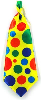 Dress Up America Polka Dot Clown Necktie for Kids and Adults - One Size Fits Most