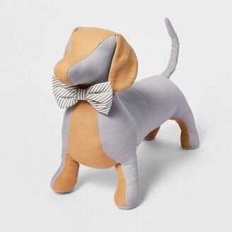 Stripe Dog Bowtie - Gray - Boots & Barkley™