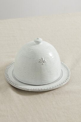 Soho Home - Hillcrest Glazed-porcelain Butter Dish - White