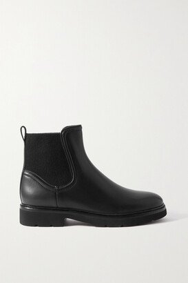 Rue Leather Chelsea Boots - Black
