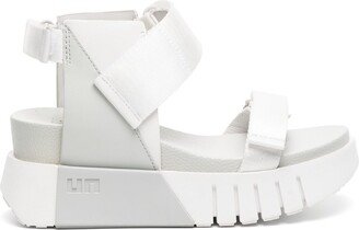 Delta Run 75mm wedge sandals