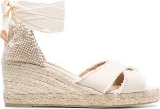 Bluma wedge-heel espadrilles