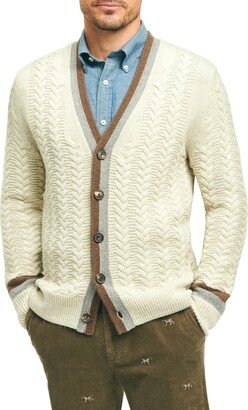 Cable Alpaca & Wool Cardigan