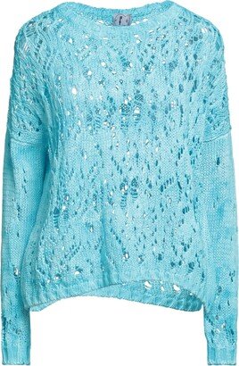 F CASHMERE Sweater Azure