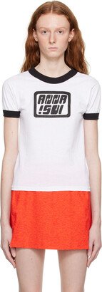 White & Black Ringer T-Shirt