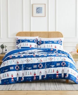 Atlantic Oversized Reversible Comforter Set Collection