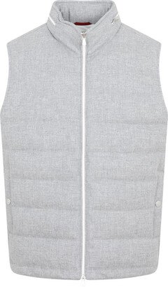 Wool Padded Vest Gilet