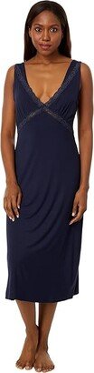 Feathers Essentials Gown (Night Blue) Women's Pajama