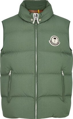 8 Moncler Palm Angels Rodmar Quilted Shell Gilet