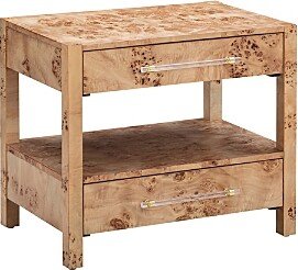 Burl Nightstand