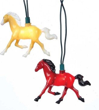 10-Light Running Horse Indoor or Outdoor Light Set