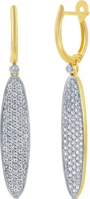 I. Reiss 14K 1.48 Ct. Tw. Diamond Earrings