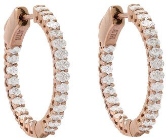 Fine Jewelry 14K Rose Gold 1.00 Ct. Tw. Diamond Earrings