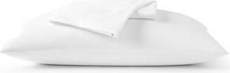 SleepTone Water-resistant Premium Ice Silk Standard Queen Pillow Protector, Set of 2