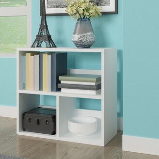 Troika 3 Shelf Bookcase - Storage Display Organizer