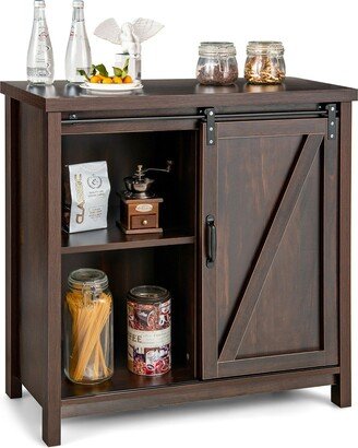 Kitchen Buffet Storage Cabinet Cupboard Freestanding Sideboard - See Details