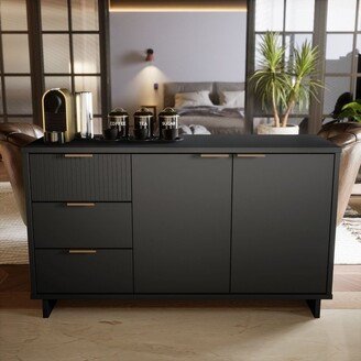 Granville 55.07 3 Drawer Modern Sideboard