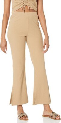 Women's Hunter Pull-On Ribbed Side Slit Flare Pant