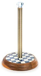 MacKenzie-Childs Royal Check Paper Towel Holder