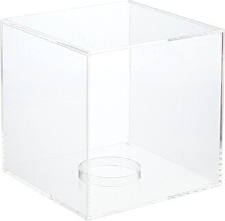 Luxe Acrylic Basketball Display Cube Clear