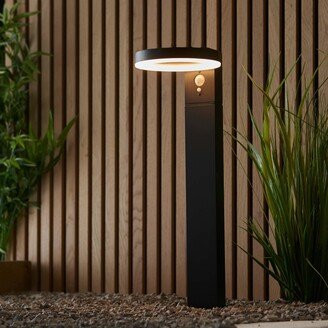 Vogue Lighting Vogue Idris Outdoor Solar PIR Floor Light Black