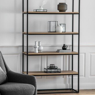 Dunelm Indio Open Display Unit, Light Wood Brown