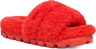 Women's Cozetta Curly Slipper-AA