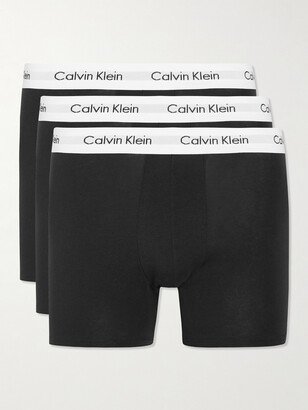 Three-Pack Stretch-Cotton Boxer Briefs-AR