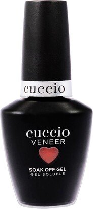 Veneer Soak Off Gel - Hot Chocolate-Cold Days by Cuccio Colour for Women - 0.44 oz Nail Polish