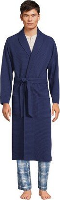 Men's Waffle Robe - Large - Deep Sea Navy