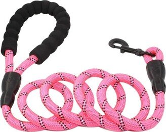 Doggy Tales Braided Rope Leash Pink