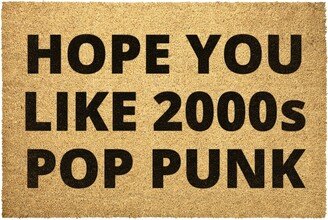 Hope You Like 2000's Pop Punk Doormat Outdoor Rug Door Mat Decor Housewarming Summer Winter Christmas House Gift