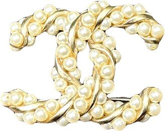 CC pearl pin & brooche-AG