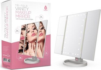 Tri-Fold Vanity Makeup Mirror